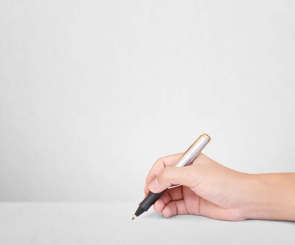 Pen writting something — Stock Photo, Image