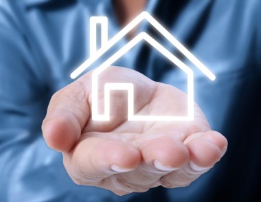 ev sahipliği temsil eden holding evi 