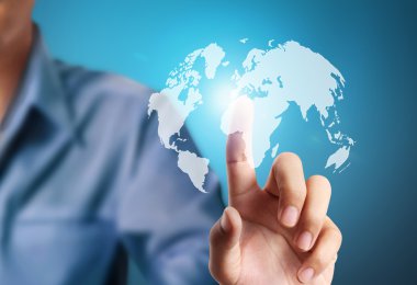  Modern sosyal düğmelere basarak 