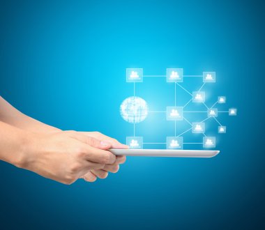 dokunmatik ekran tablet el