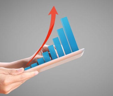 Tablet kullanan adam