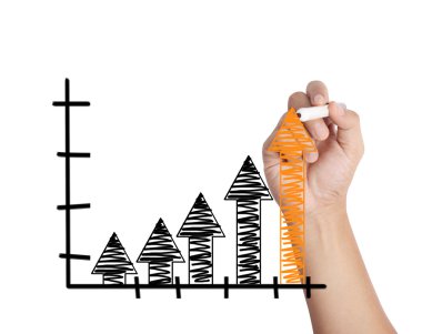 erkek bir grafik çizim 