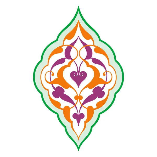 Ornamen oriental Arab - Stok Vektor