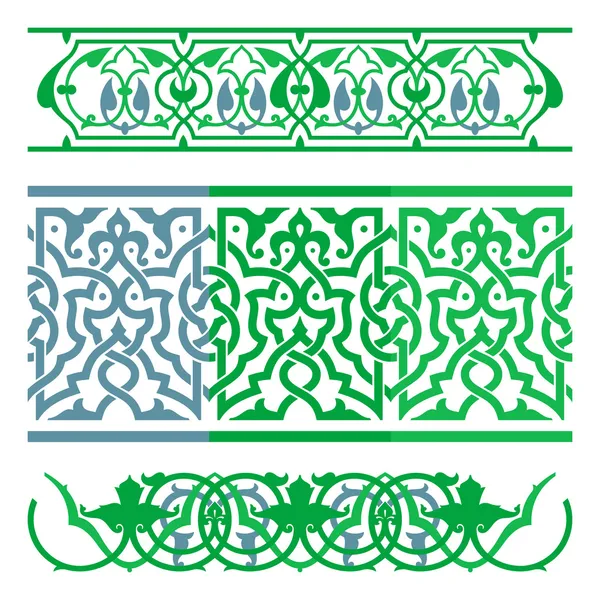 Ornamento orientale arabo — Vettoriale Stock