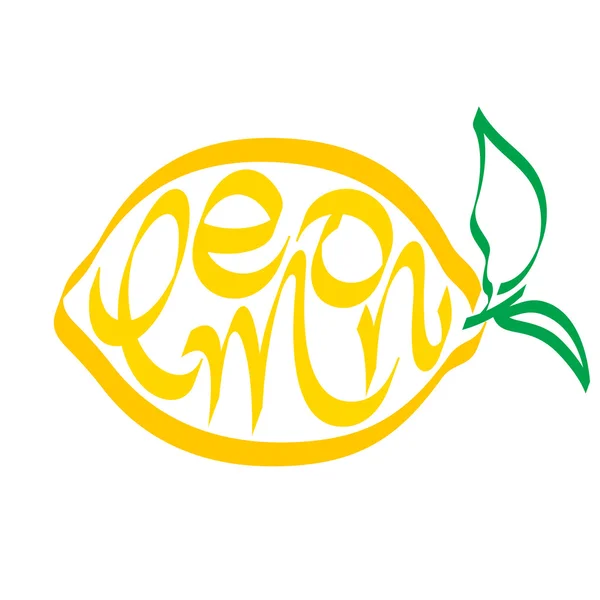 cytryny kaligrafia, typografia
