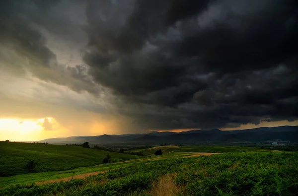 Angry sky Stock Image