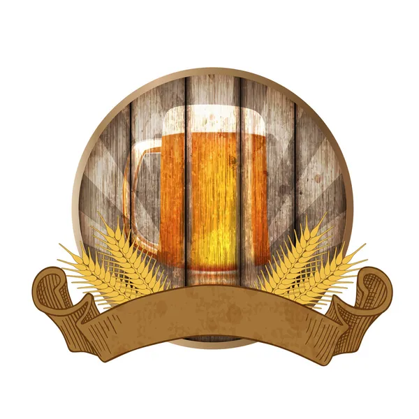 Oktoberfest ve bira etiket
