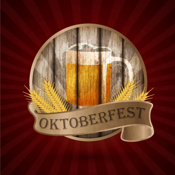 Oktoberfest vintage tasarım