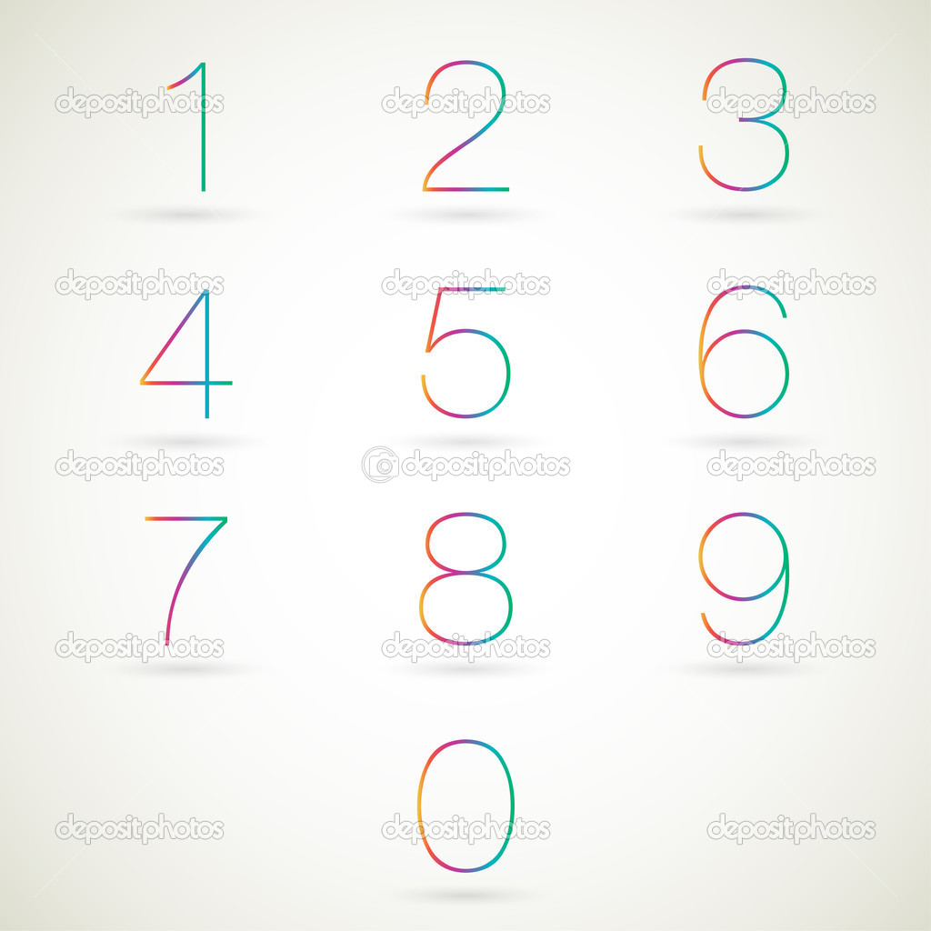 number set design