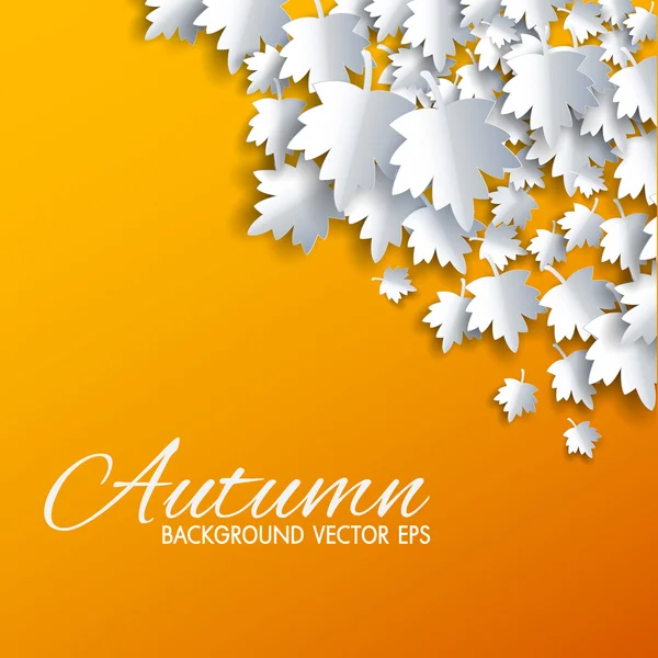 Astratto sfondo autunno — Vettoriale Stock