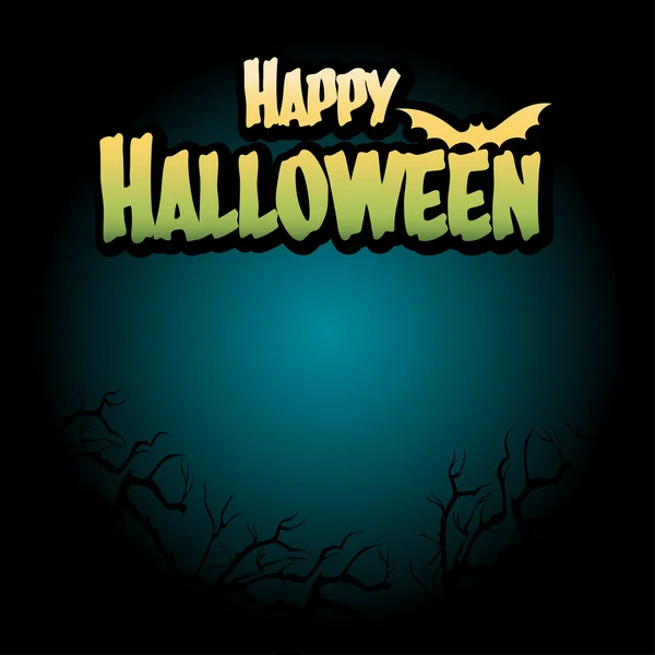 Modèle Halloween fond, Illustration vectorielle . — Image vectorielle