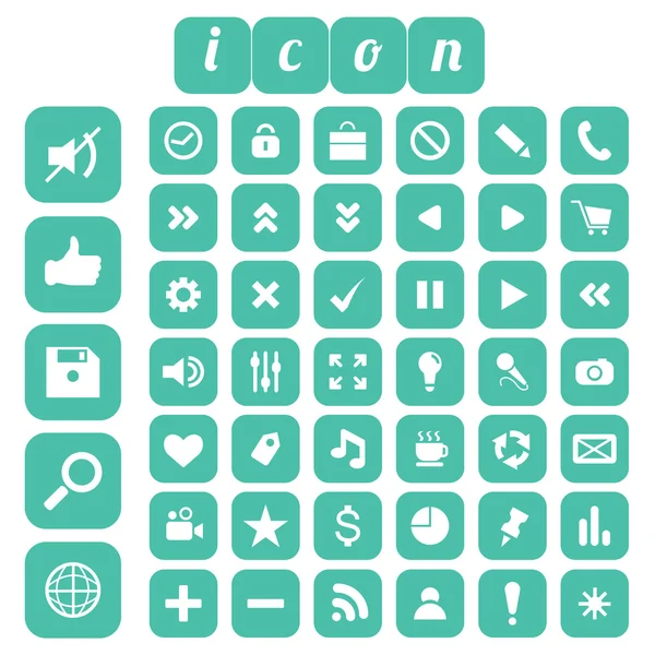 Ensemble d'icônes Seo — Image vectorielle