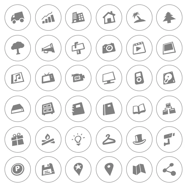 Icon set — Stock Vector