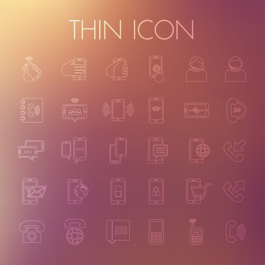 telefon Icon set