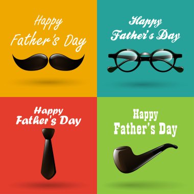 mutlu Babalar günü arka plan koleksiyonu