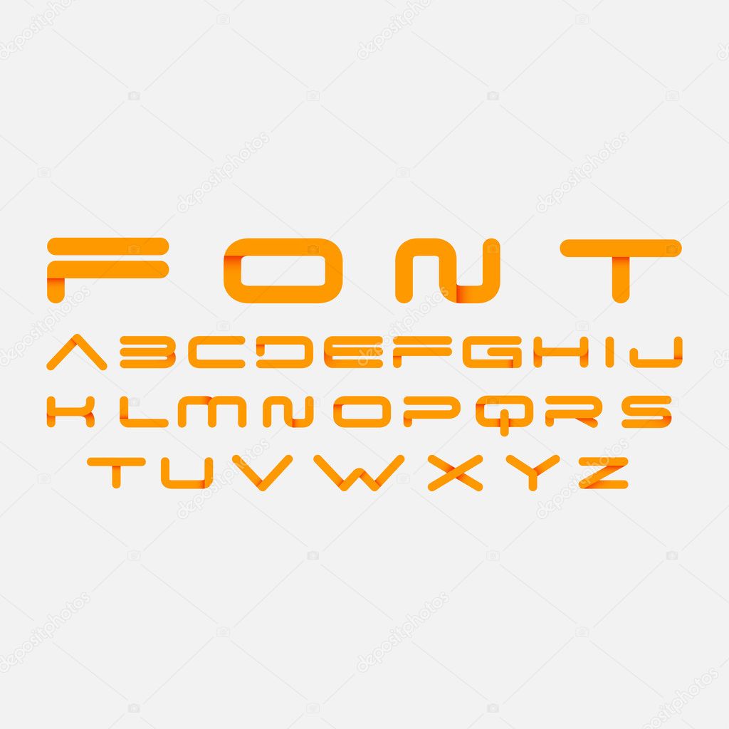 alphabetic fonts