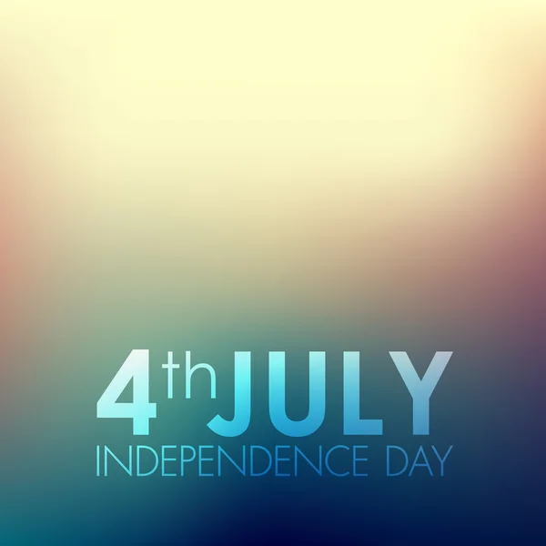 Happy Den nezávislosti Spojené státy americké, 4 — Stockový vektor