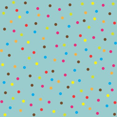 sorunsuz çok renkli nokta deseni, vektör arka plan