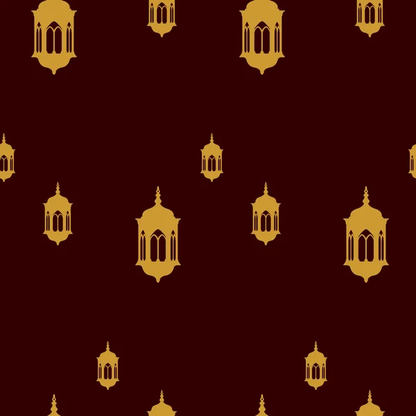 Ramadán patrón sin costuras, vector de fondo — Vector de stock