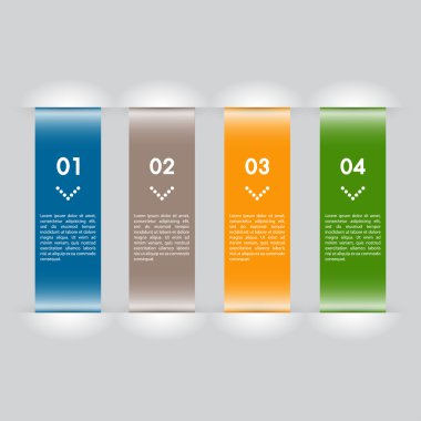 infographics öğe şablonu