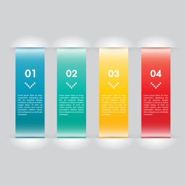 infographics öğe şablonu