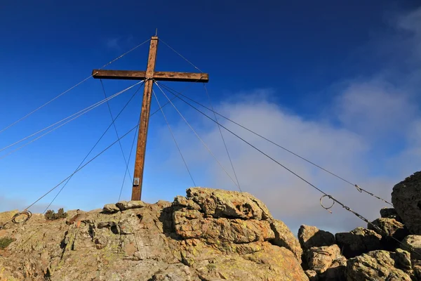 Croce a Capu di a Veta, Calvi — Foto Stock