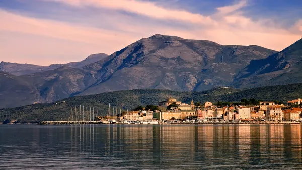 St florent, Korsika — Stock fotografie