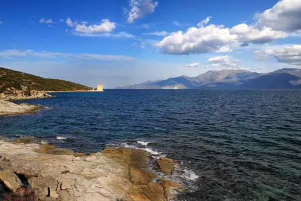 Ile rousse Kulesi (b&w) — Stok fotoğraf