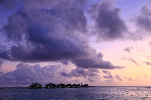 Water Villas at Gili Lankanfushi — Stock Photo, Image