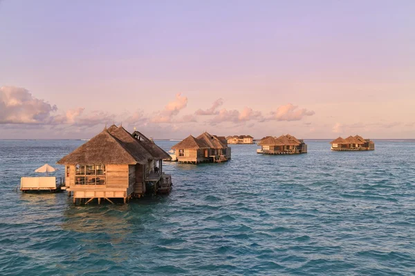 Water Villas at Gili Lankanfushi — Stock Photo, Image