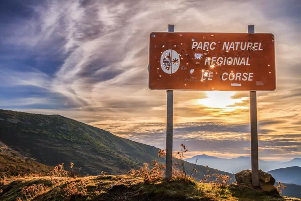 Parc Natural De Corse, Balagne, Corsica — Stock Photo, Image