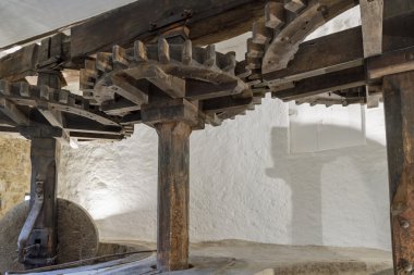 Kuzey corsica içinde eski bir zeytinyağı fabrikası