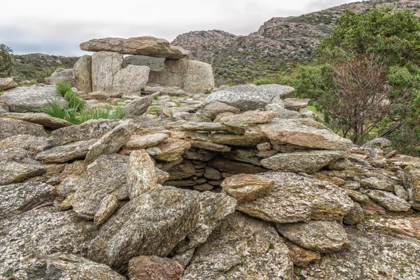 Dolmen at Revincu in Corsica — Stock Photo, Image