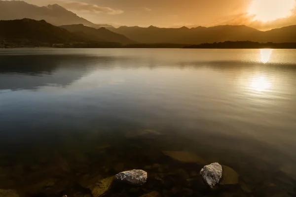 Lac de codole, reginu valley i Korsika — Stockfoto