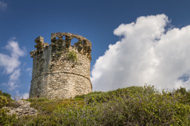 farinole üzerinde cap corse, Korsika, Ceneviz Kulesi