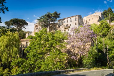 Korsika balagne bölgesinin Ville di paraso