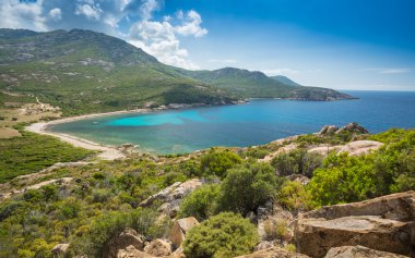 Baie de nichiareto, west coast Corsica