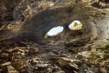 üzerinden görüntülemek demir cevheri maden ocağında corsica içinde farinole içinde