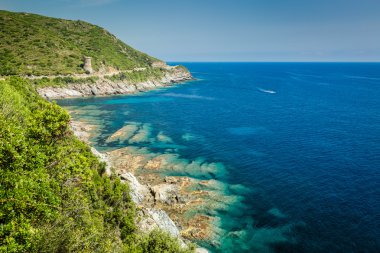 cap corse ve tour de l'osse coast