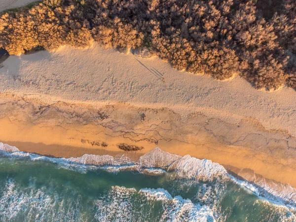 Korsika Nın Balagne Bölgesindeki Algajola Yakınlarındaki Aregno Plaj Kumlu Bir — Stok fotoğraf