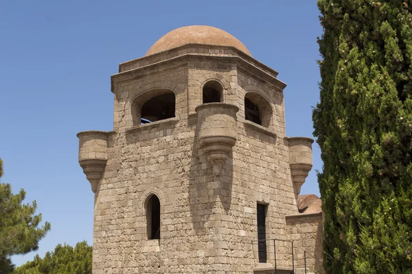 Tower monastery of Filerimos — Stock Photo, Image