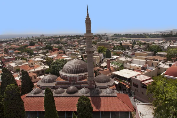 Rhodes Landmark Masjid Suleiman — Stok Foto