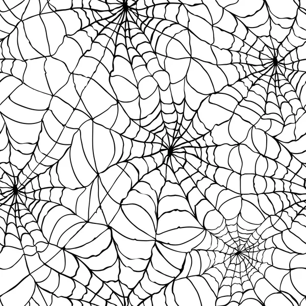 Spider web texture background — Stock Vector