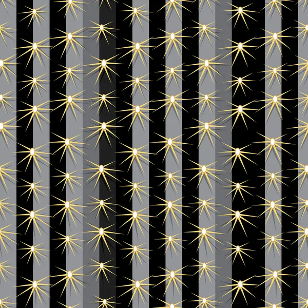 Cactus plantes texture sans couture motif fond — Image vectorielle