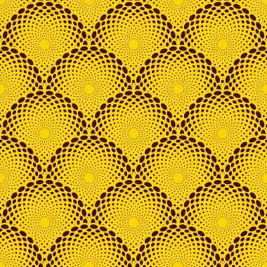 Afrika dairesi kusursuz desen, halk motifleri karmaşık şekiller, halk nakışı....