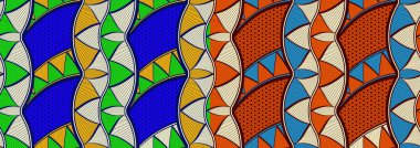 afrika soyutsuz desen, 2 tip renk, geometrik şekil, kabile tekstil sanatı, el çizimi arka plan canlı renkler, kumaş baskısı, kıyafet, atkı, şal, halı, mendil