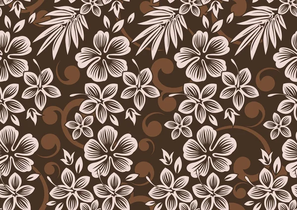 Çiçeksiz Hawaii deseni, moda kabile tekstil sanatı, el çizimi arka plan canlı renkler, kumaş baskısı için moda sanat eserleri, giysiler.