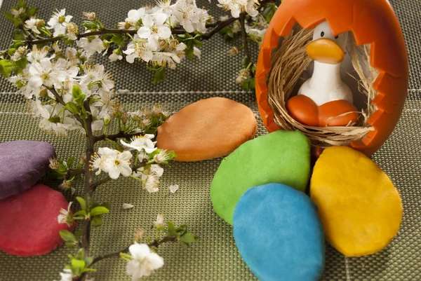 Cookies in springtime — Stock Photo, Image