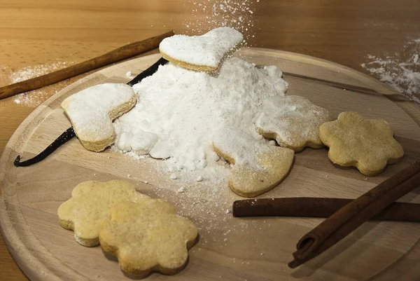 Bolacha de neve — Fotografia de Stock