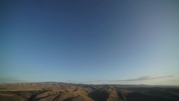 7680X4320 4320P Cloudless Transição Céu Dia Para Noite Noite Dark — Vídeo de Stock